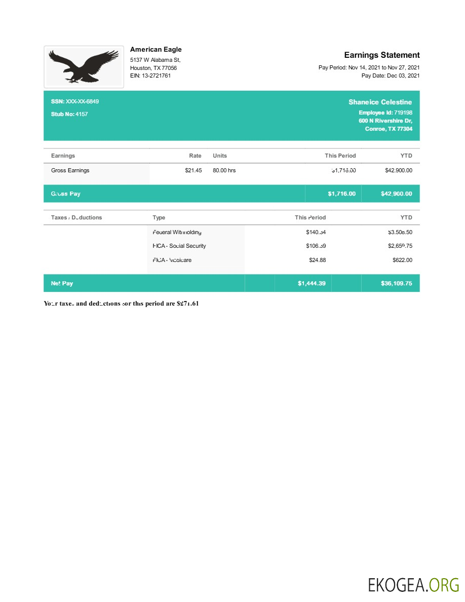 Modèle de déclaration de résultats d'American Eagle aux formats Word et PDF.pdf, 1